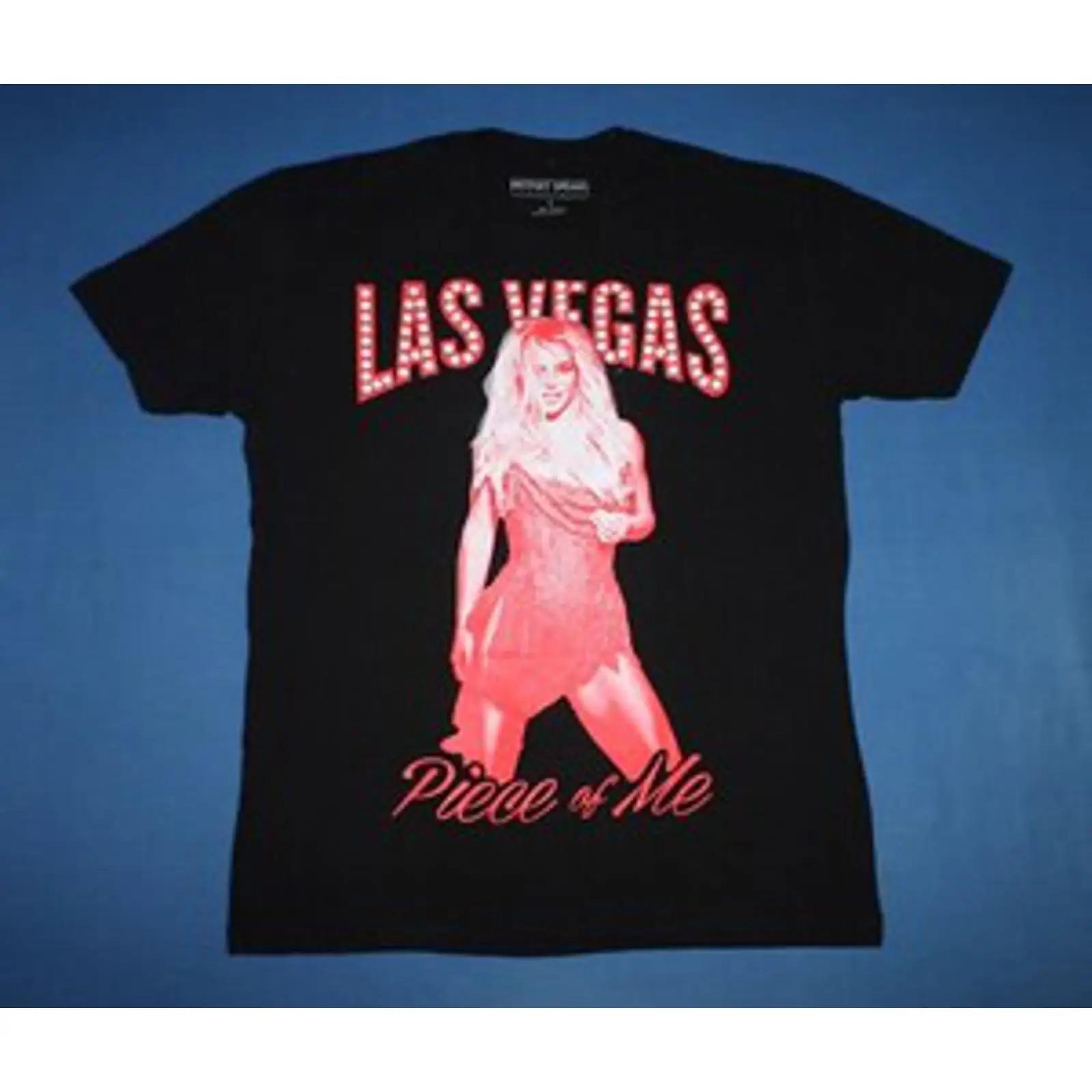 Vintage Vegas Fashion - Britney Spears T-shirt Las Vegas Peace