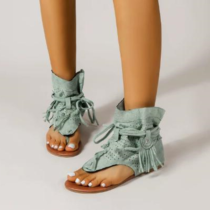 Vintage Fashion In 2026 - Luxe sandalen 2026 retro gladiator dames