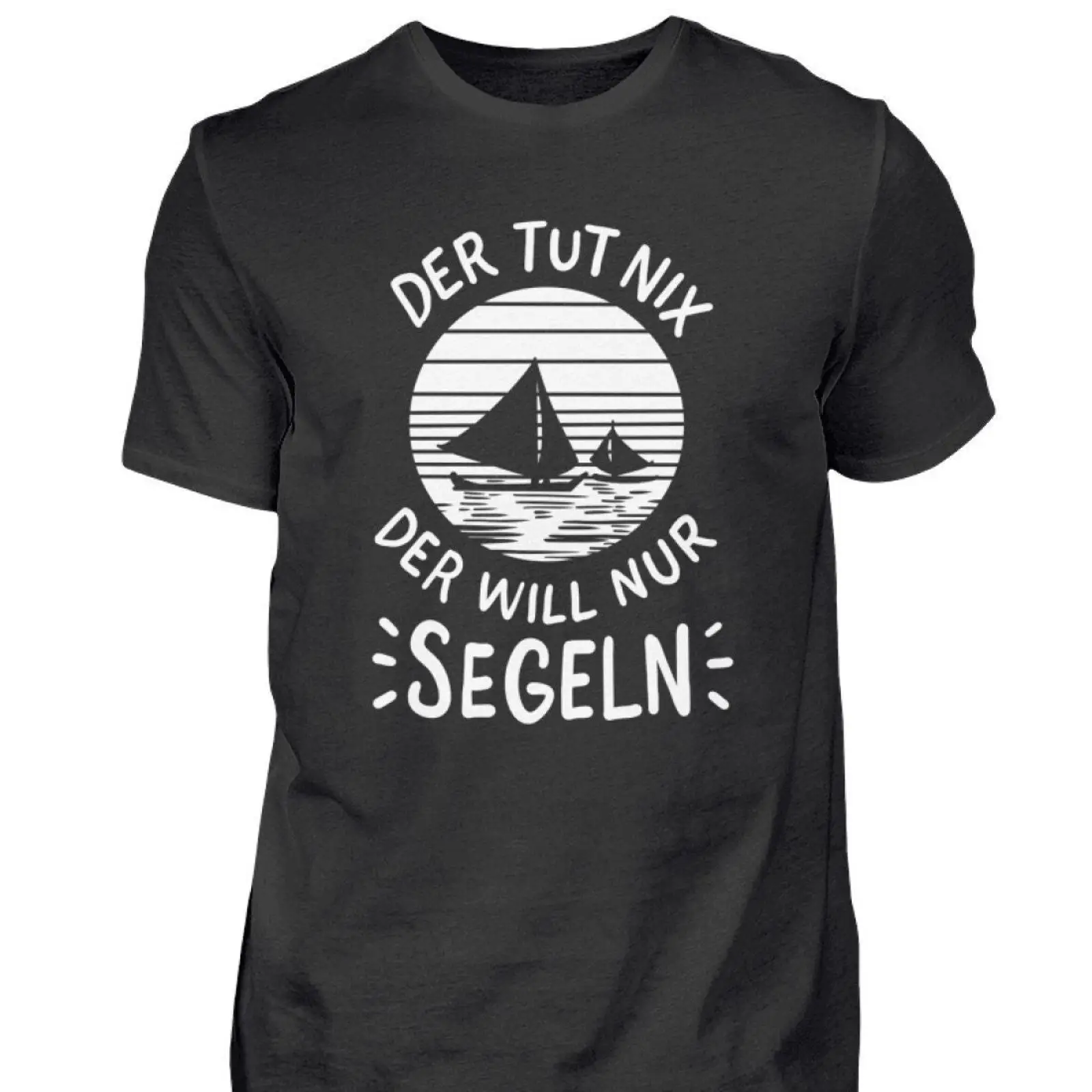 Vintage Yacht Fashion - Grappig zeilcitaat Zeilboot Heren T-shirt Casual
