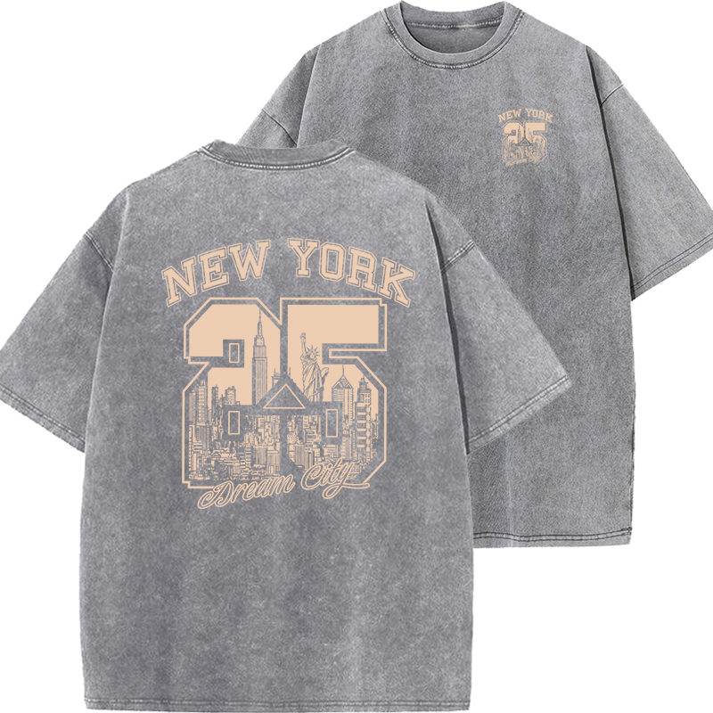 Vintage Fashion New York - New York City Grappige Print Vrouw