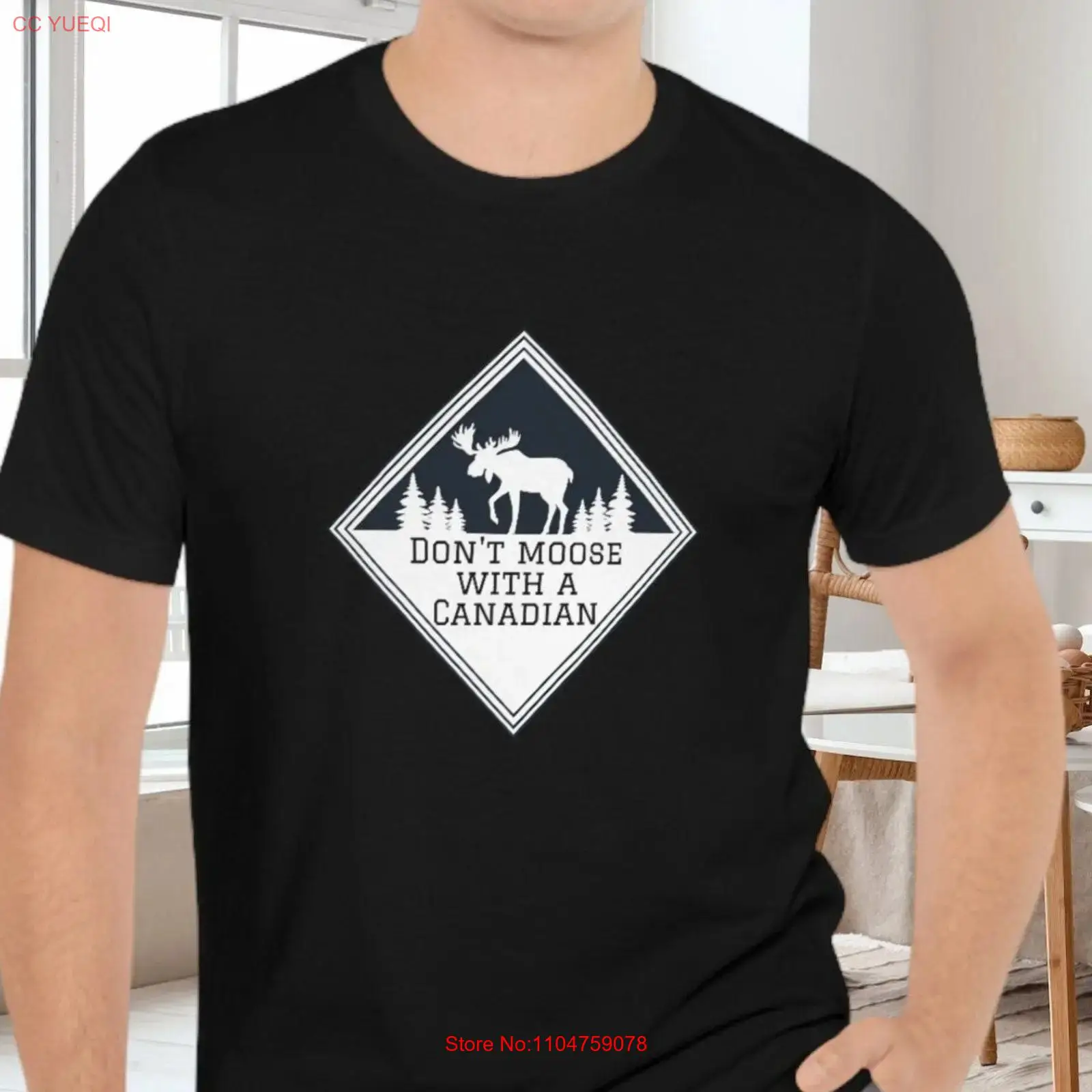 Vintage Fashion Canada - Don't Moose met een Canadees Canada-shirt