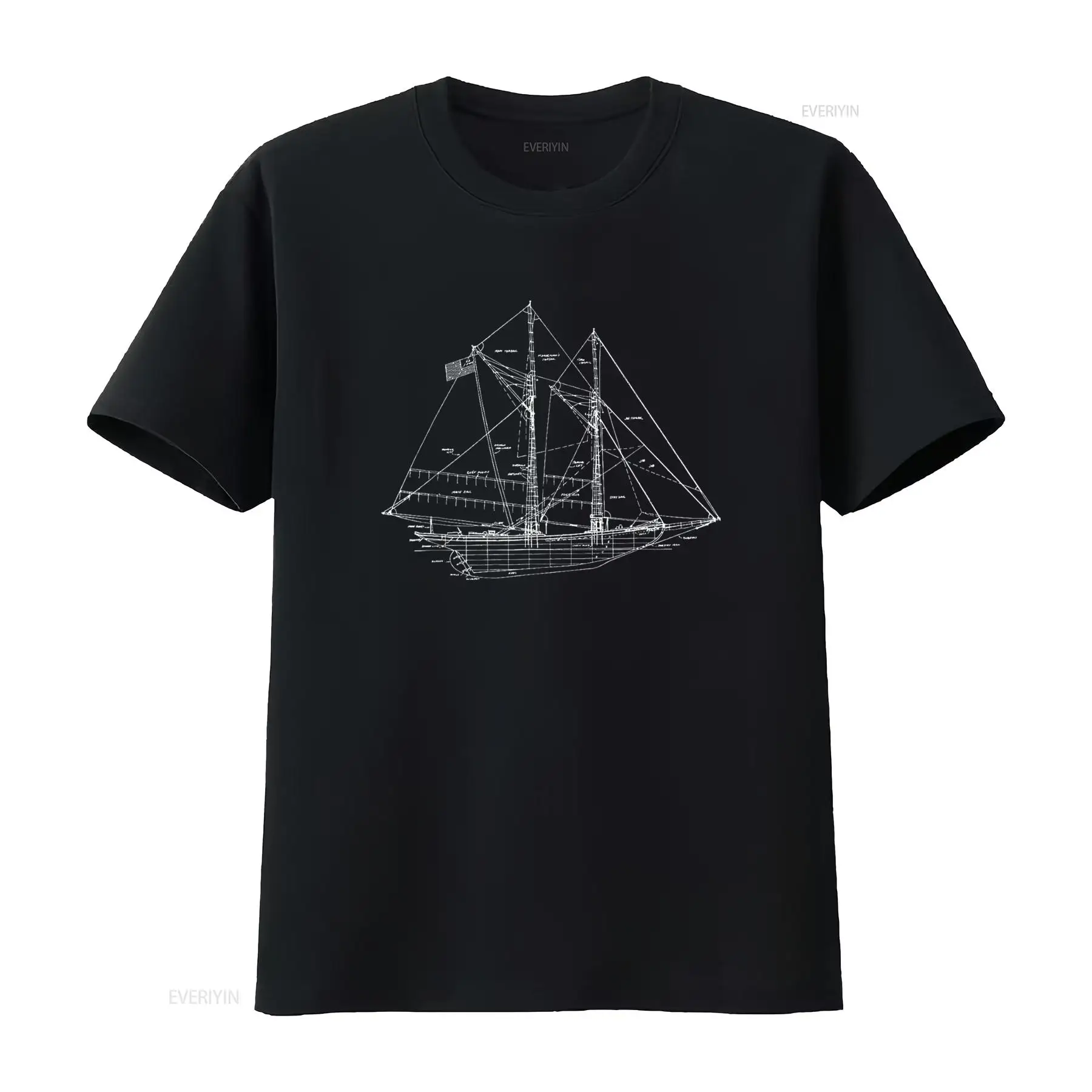Zeilen Vintage blauwdruk zeilb - Vintage Yacht Fashion recensie en prijs