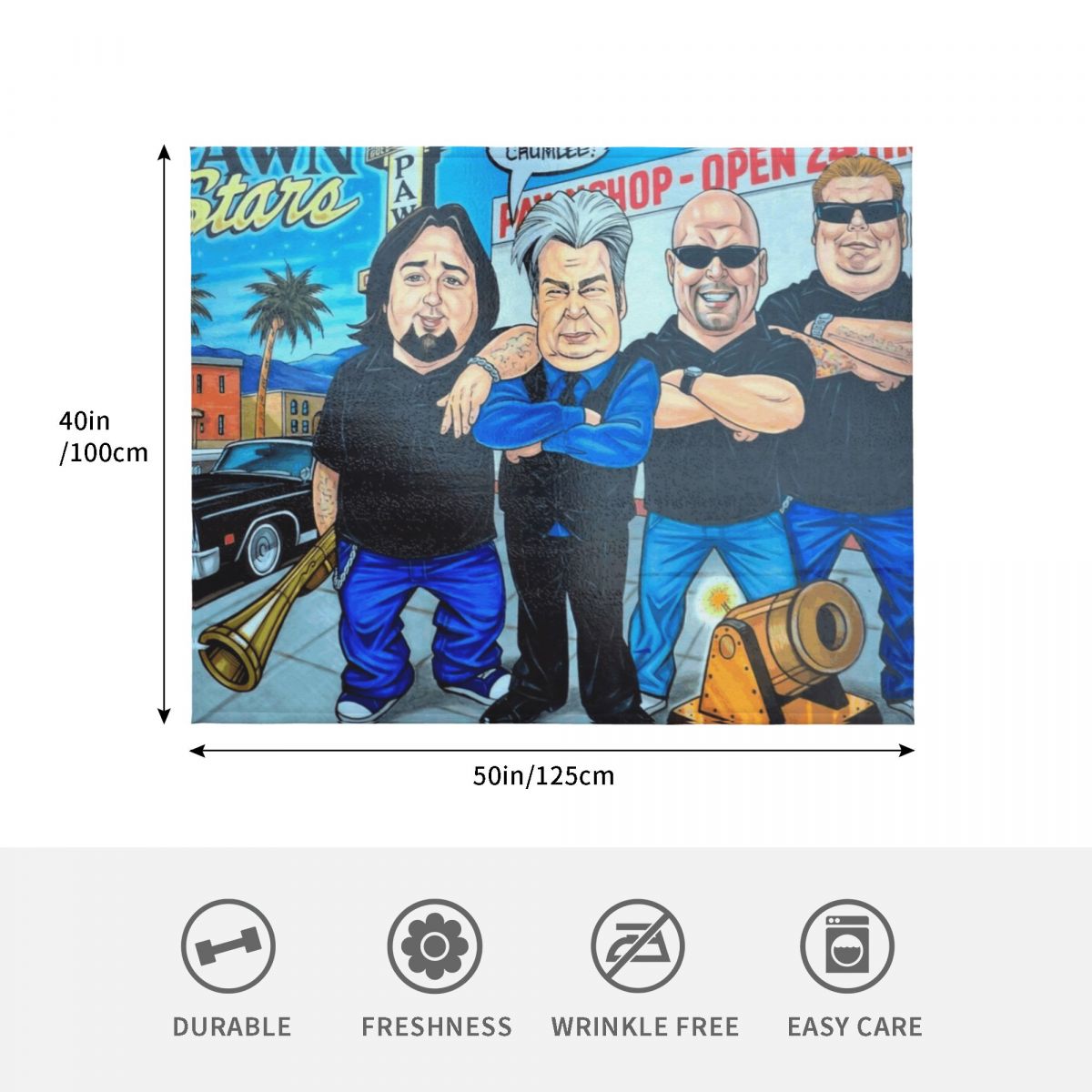 Pawn Stars in Las Vegas Dekbed - Vintage Vegas Fashion recensie en prijs