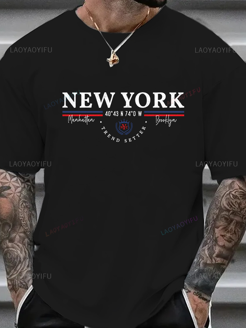 New York Letter Graphic Tee Un - Vintage Fashion New York recensie en prijs