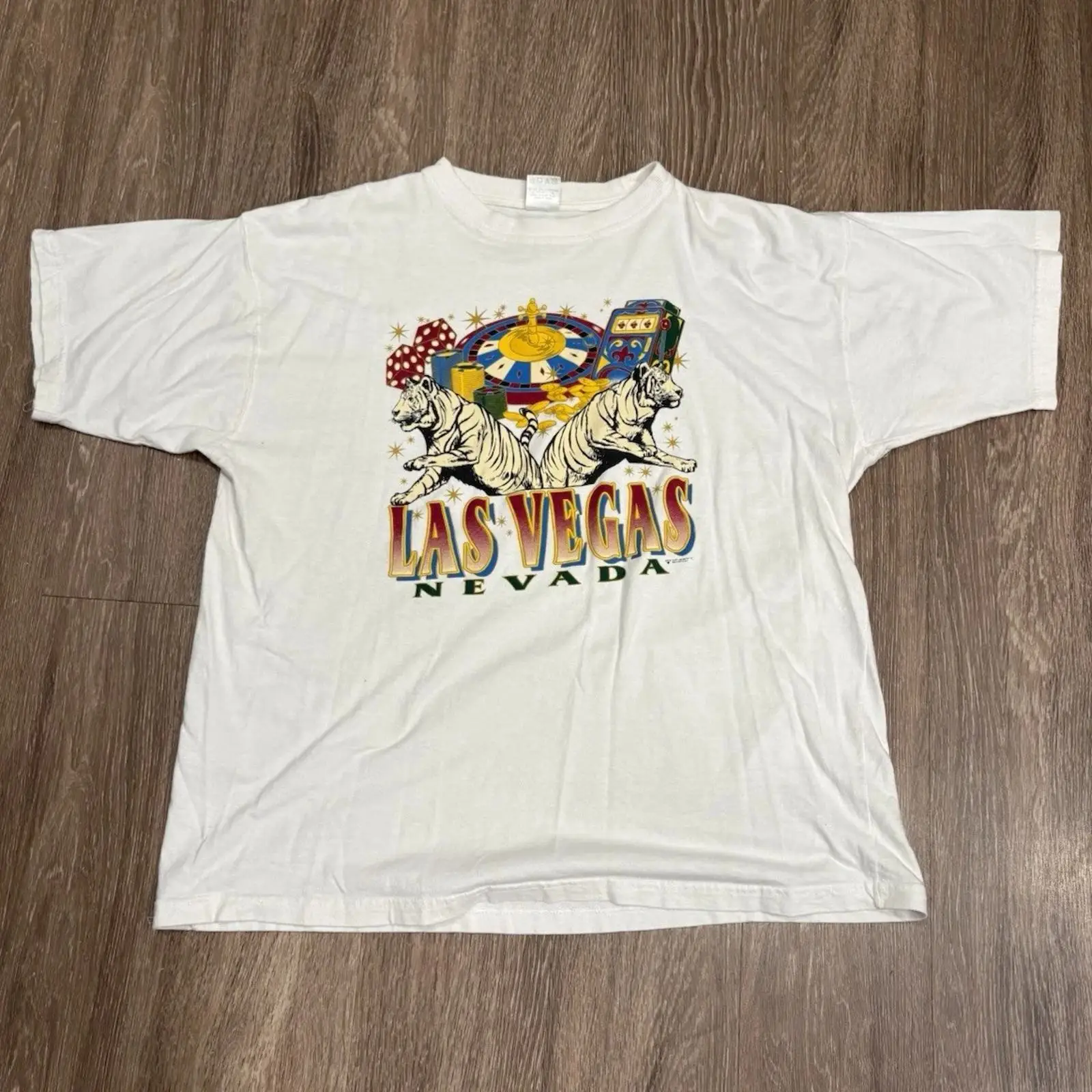 Las Vegas Casino Tiger T-shirt - Vintage Vegas Fashion recensie en prijs