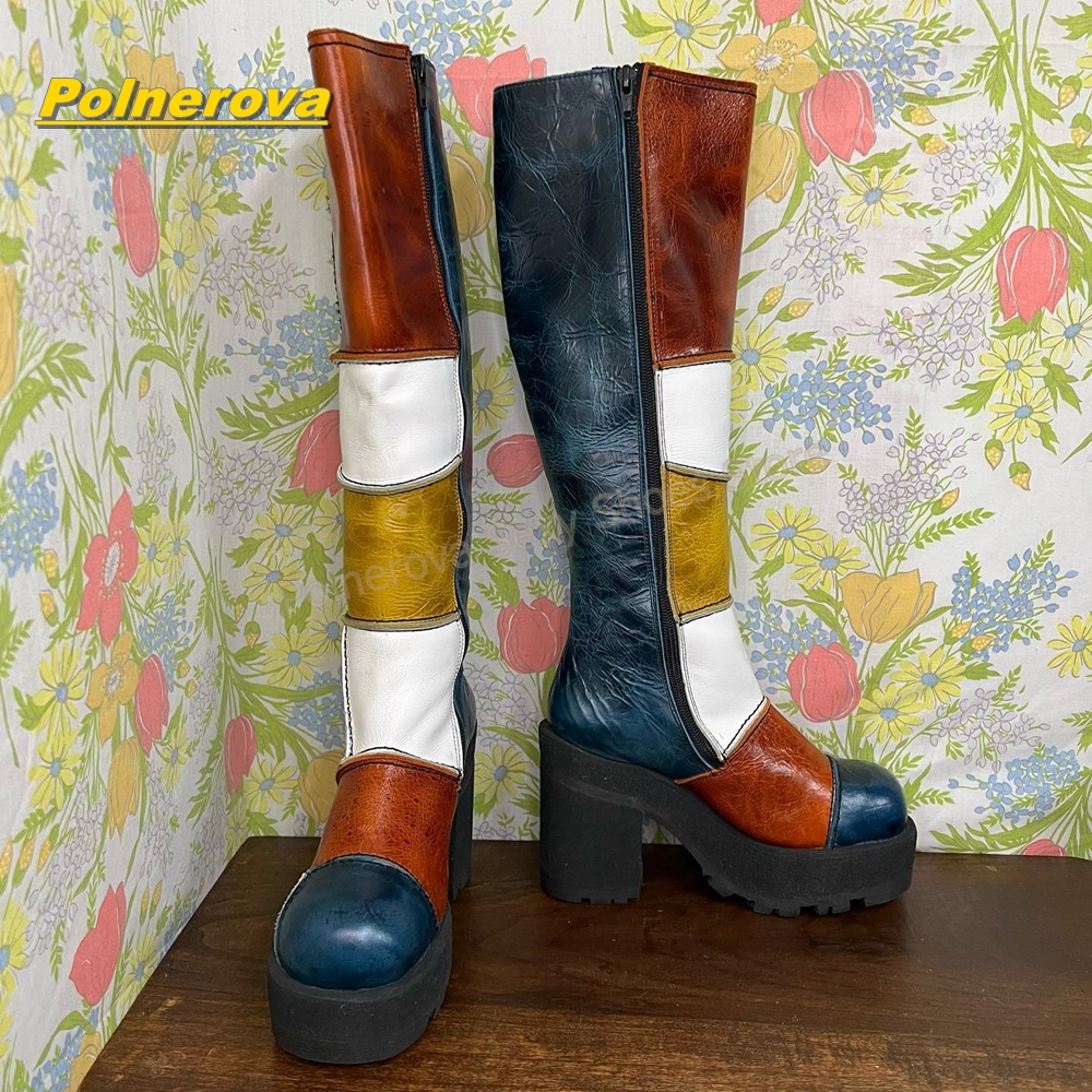Vrouwen Retro Patchwork Ledere - Vintage Fashion In 2026 recensie en prijs