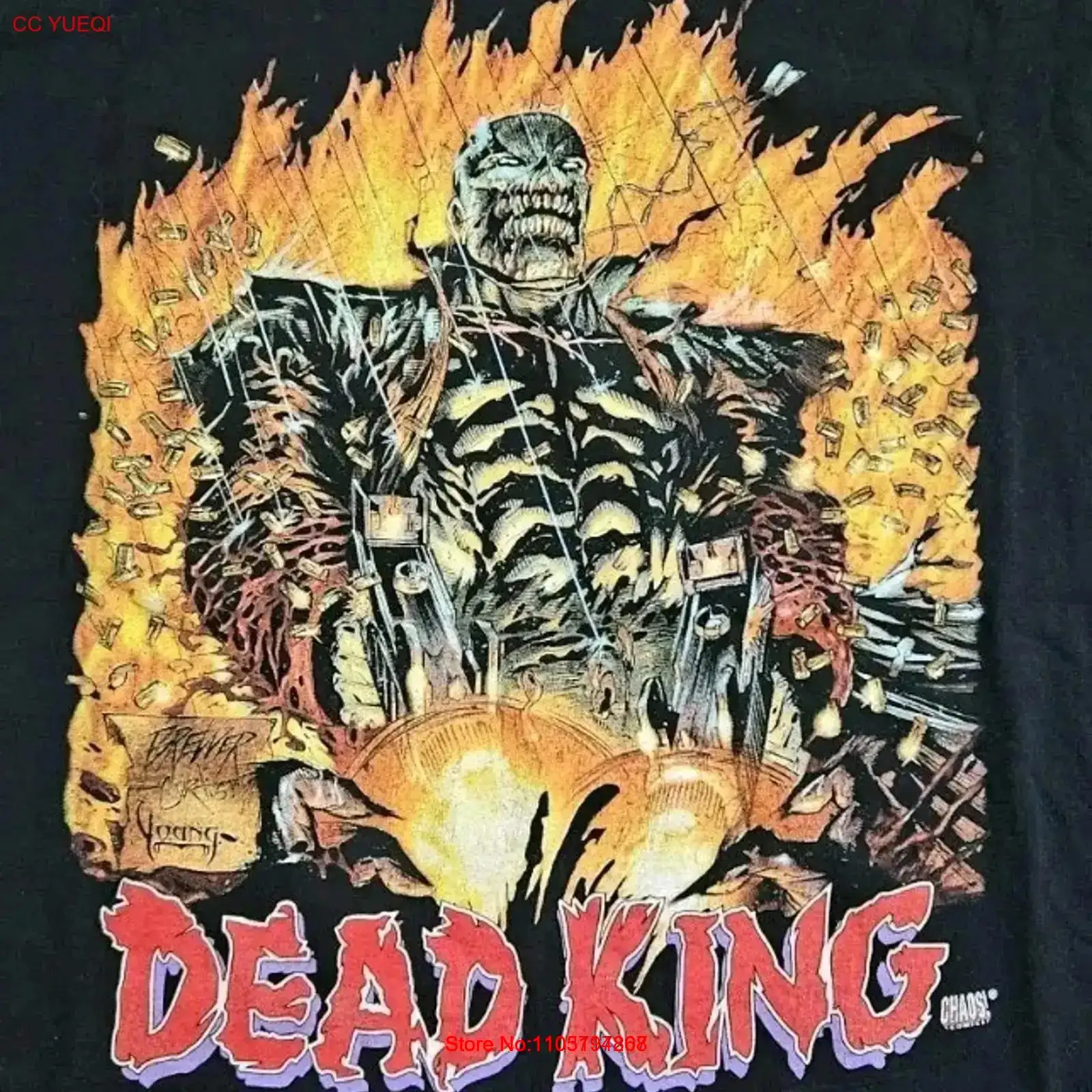 Vintage 90s Choas Comics Dead  - Vintage Fashion Victim Shirt recensie en prijs