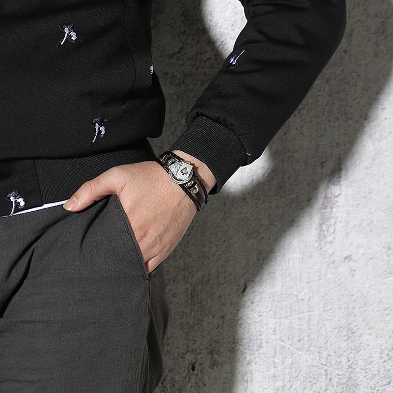 Vnox Lucky Vintage Mannen Lede - Vintage Vegas Fashion recensie en prijs