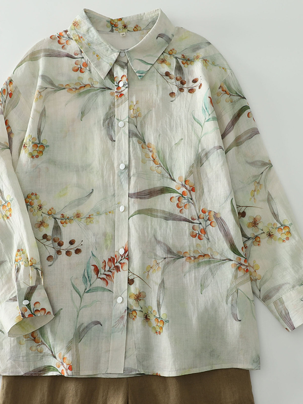 Loszittende damesblouse met la - Vintage Fashion Influencers recensie en prijs