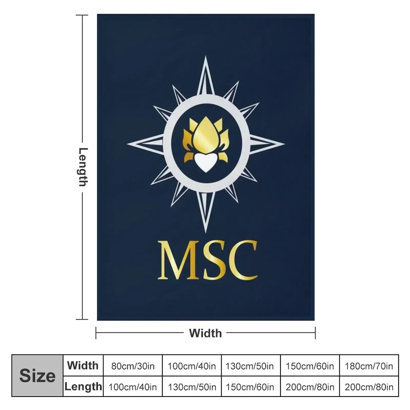 msc yacht club Dekens en plaid - Vintage Yacht Fashion recensie en prijs