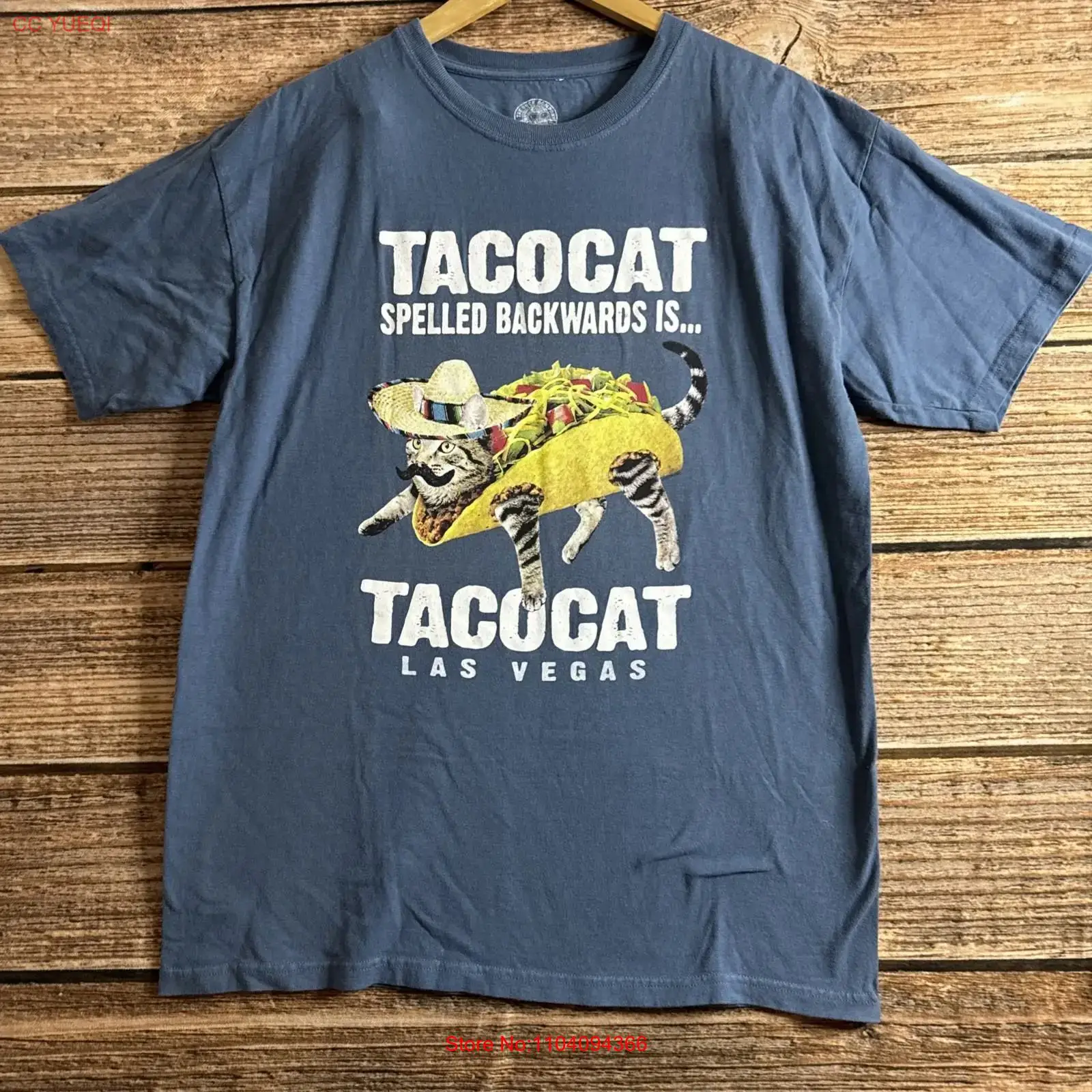 TacoCat Spelled Backwards is L - Vintage Vegas Fashion recensie en prijs