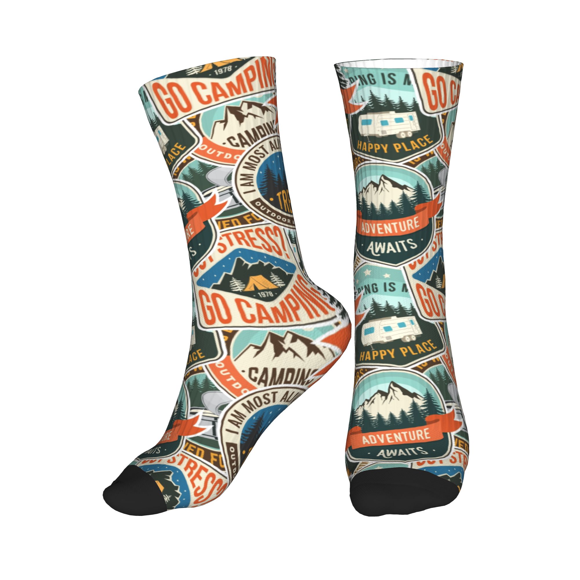 Mode Heren Vintage Mountain Ca - Vintage Fashion Prints recensie en prijs