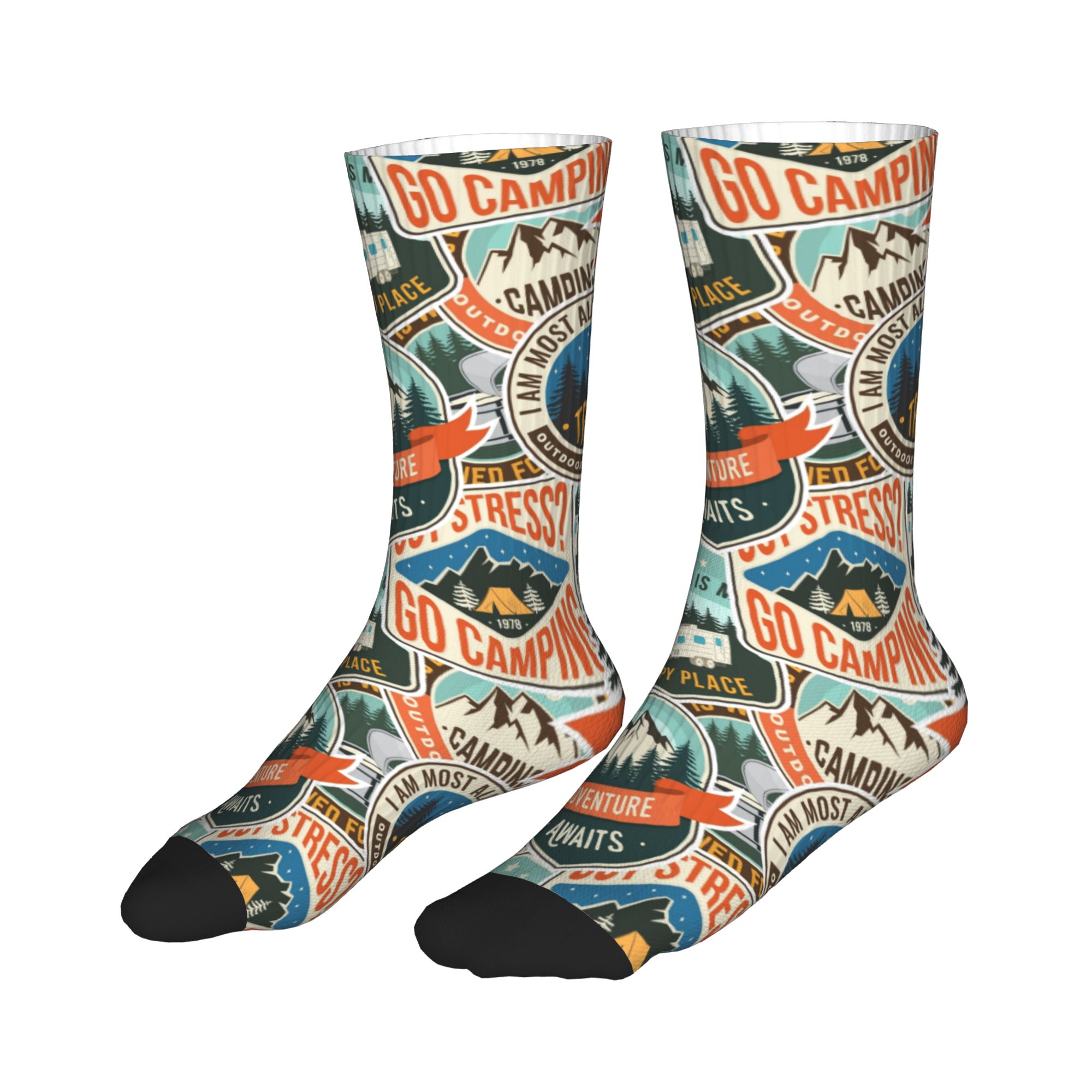 Mode Heren Vintage Mountain Ca - Vintage Fashion Prints recensie en prijs