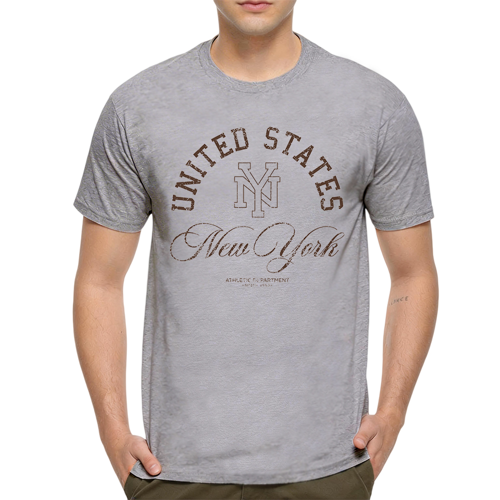 Heren T-shirt van 100% katoen, - Vintage Fashion New York recensie en prijs