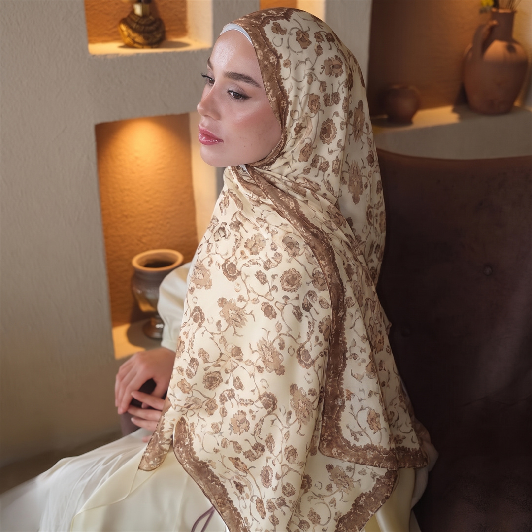 Vintage bloemenprint hijab zac - Vintage Fashion Prints recensie en prijs