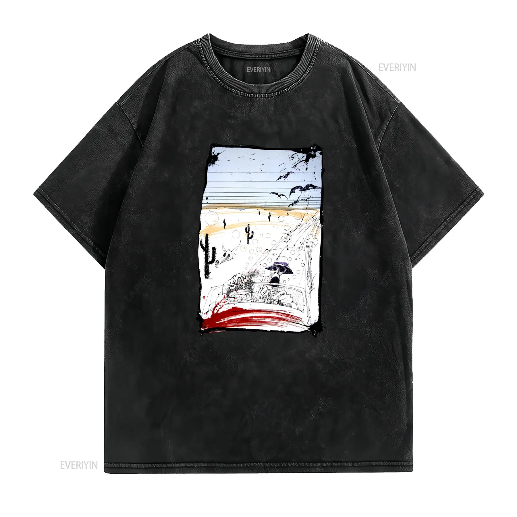 Artistiek T-shirt Fear And Loa - Vintage Vegas Fashion recensie en prijs
